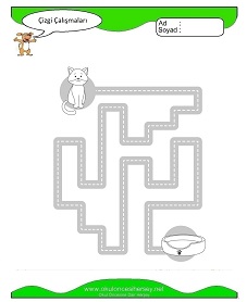 Çizgi Çalışma Sayfaları